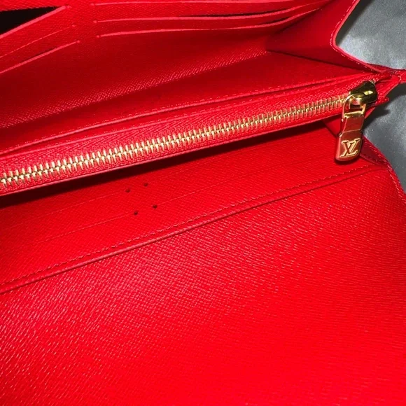 Louis Vuitton Sarah long snap wallet Painted Dot Yayogi Kusama cruise collection - Picture 3 of 14